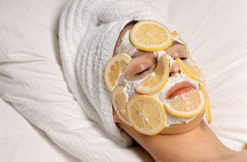 Лимонная маска для кожи лица от пигментных пятен