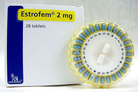 Эстрогенсодержащий синтетический препарат Эстрофем