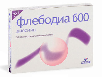 Французский ветонизирующий препарат Флебодиа 600