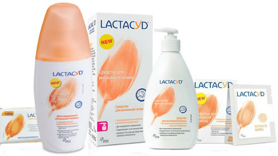«Lactacyd» для ухода за половыми органами
