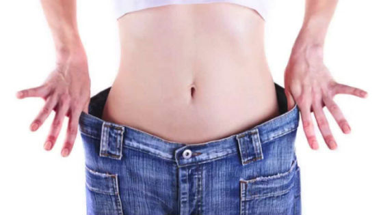 Уменьшение объемов тела при диете
