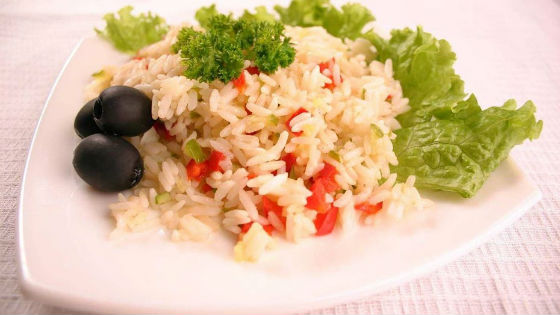 Рис с овощами как основное блюдо системы питания Китая