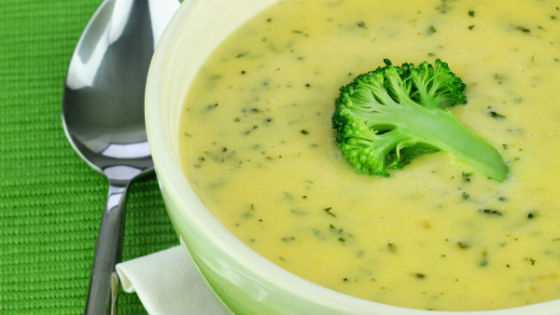 Овощной суп-пюре с капустой