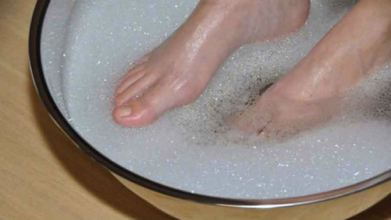 Ванночки для размягчения кожи стоп